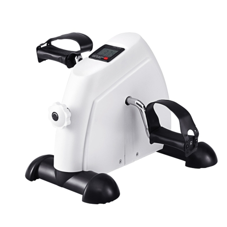 Everfit Pedal Exerciser Mini Exercise Bike Cross Trainer Under Desk Bike White Everfit Pedal Exerciser Mini Exercise Bike Cross Trainer Under Desk Bike White
