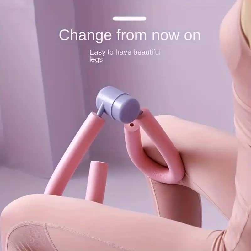 Non-electric pelvic floor muscle trainer and thigh exerciser