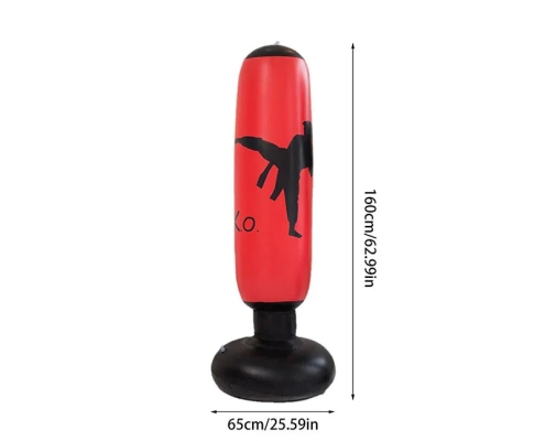 160cm Inflatable Boxing Bag for Kids and Adults