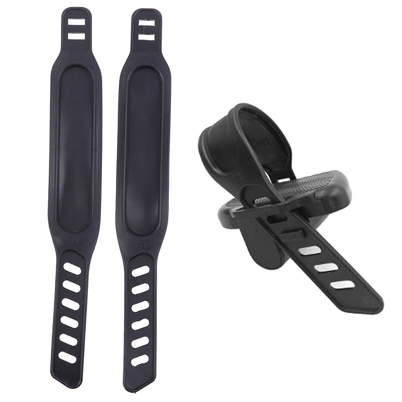 1 pair new exercise bike pedal straps stirrup strap Fitness Equi