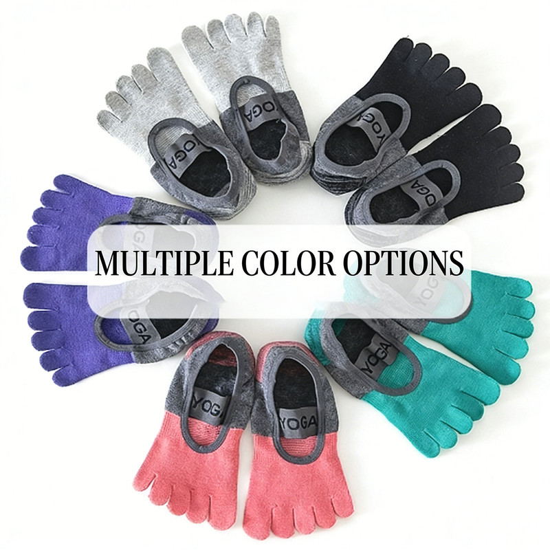 Professional five-toe yoga socks
