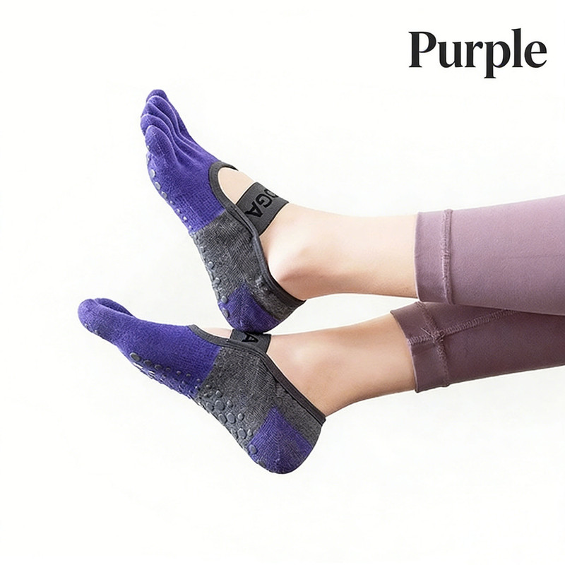 Professional five-toe yoga socks