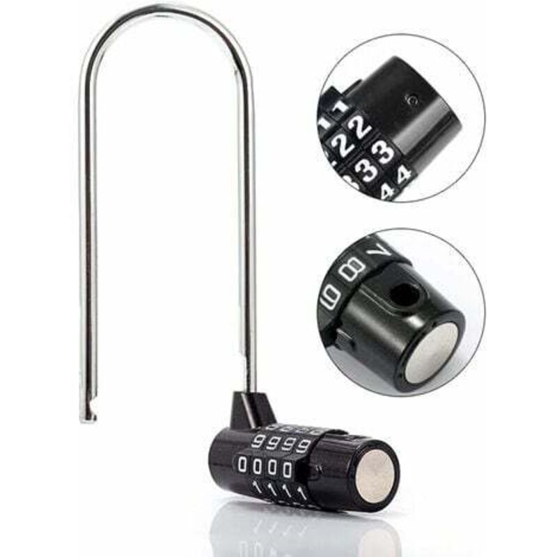 Master Lock Combination Padlock Digital Password Padlock 4 Digit Combination Lock For Gym