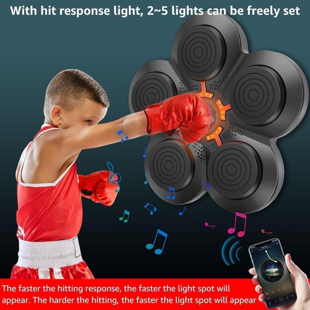Smart Electric Boxing Trainer with Speaker