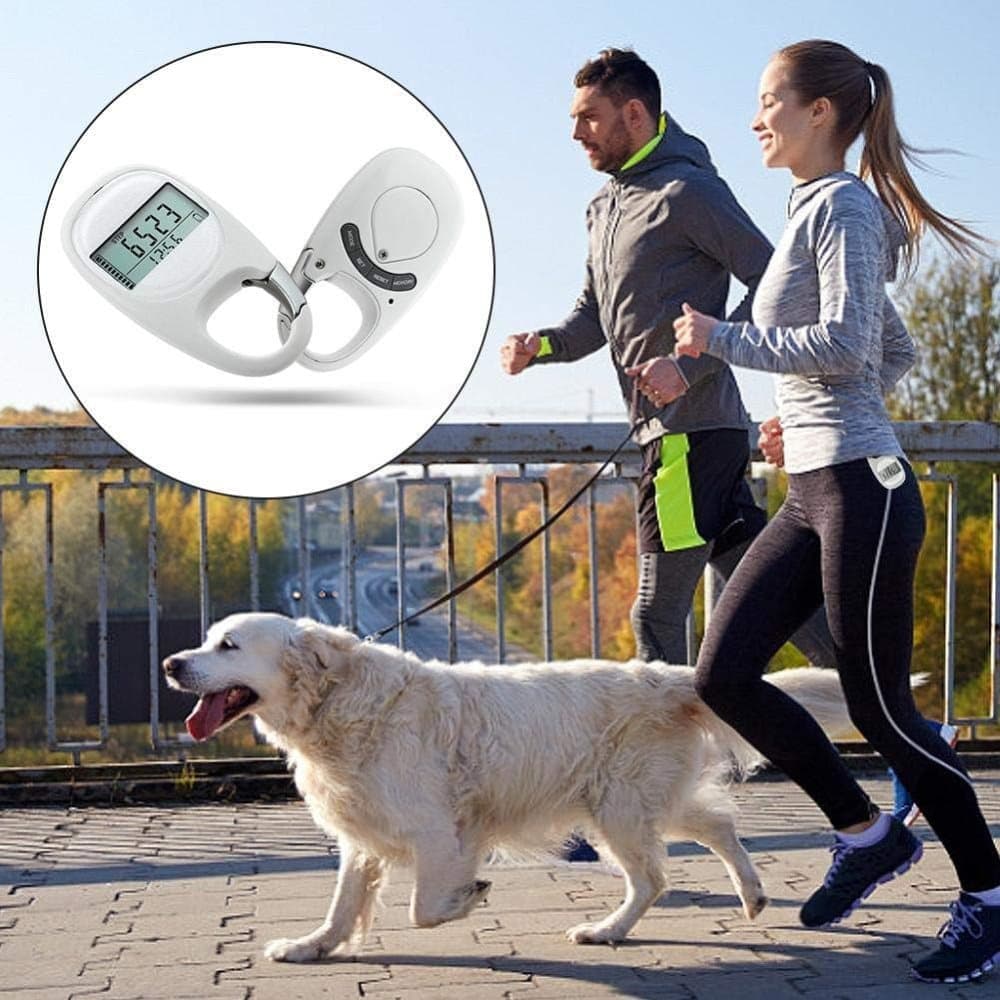 3D Pedometer with LED Display for Running and Walking