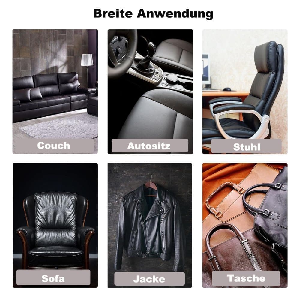 50 Self-Adhesive Repair Patches for Artificial Leather
