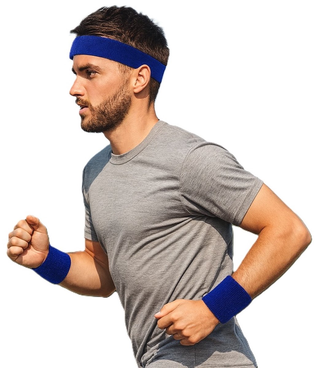 Set of Headband and 2x Wristbands