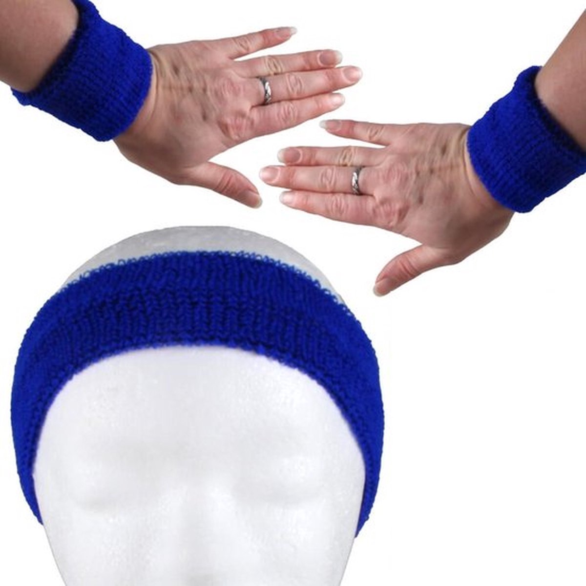 Set of Headband and 2x Wristbands