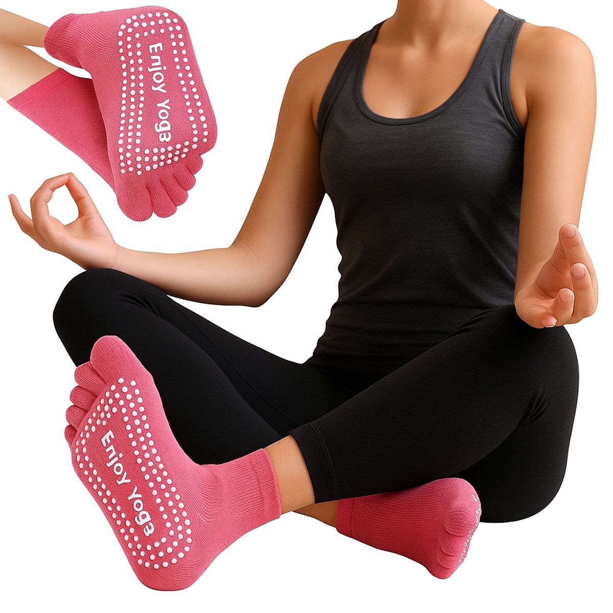 Full Toe Yoga Socks