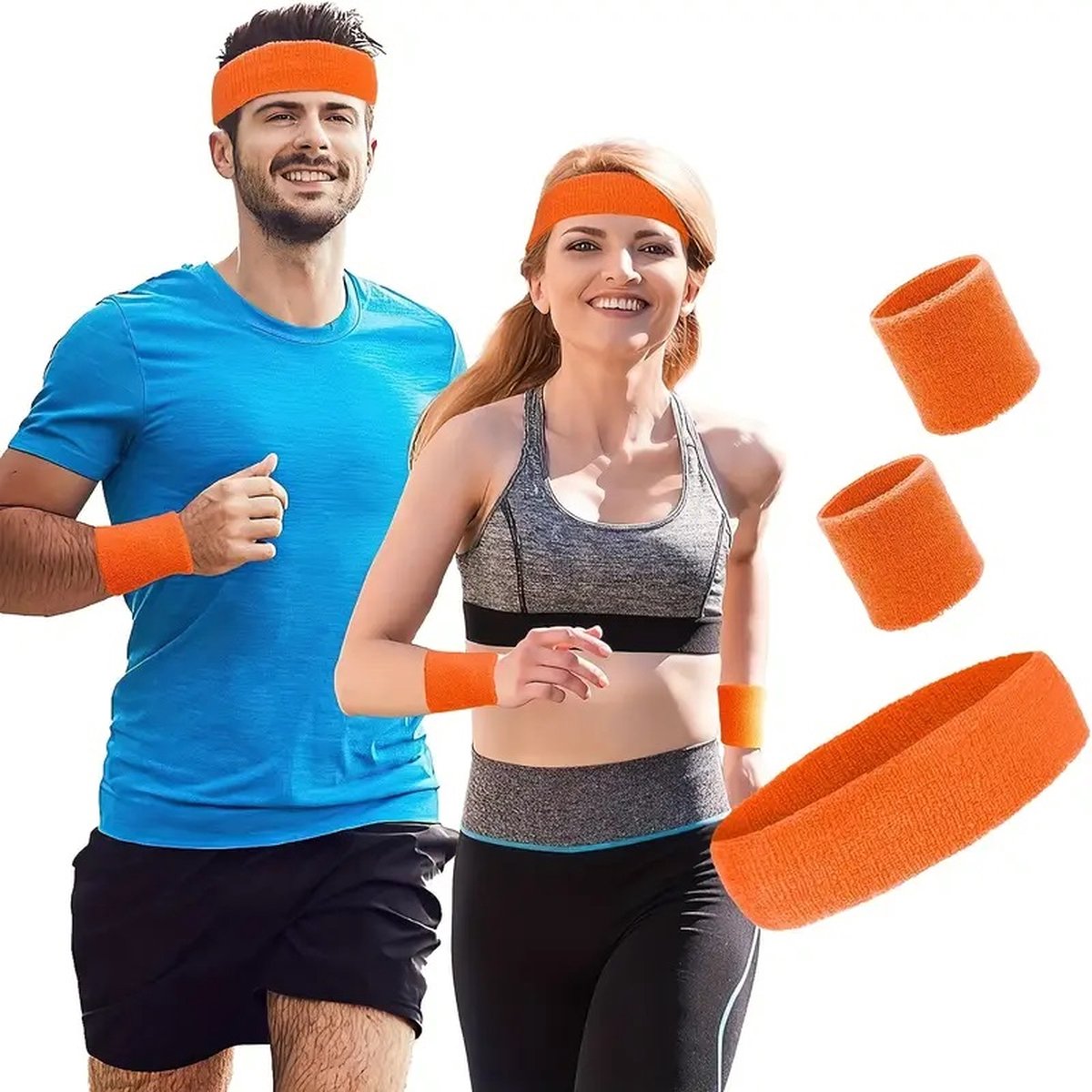 Headband & 2x Wristband Set