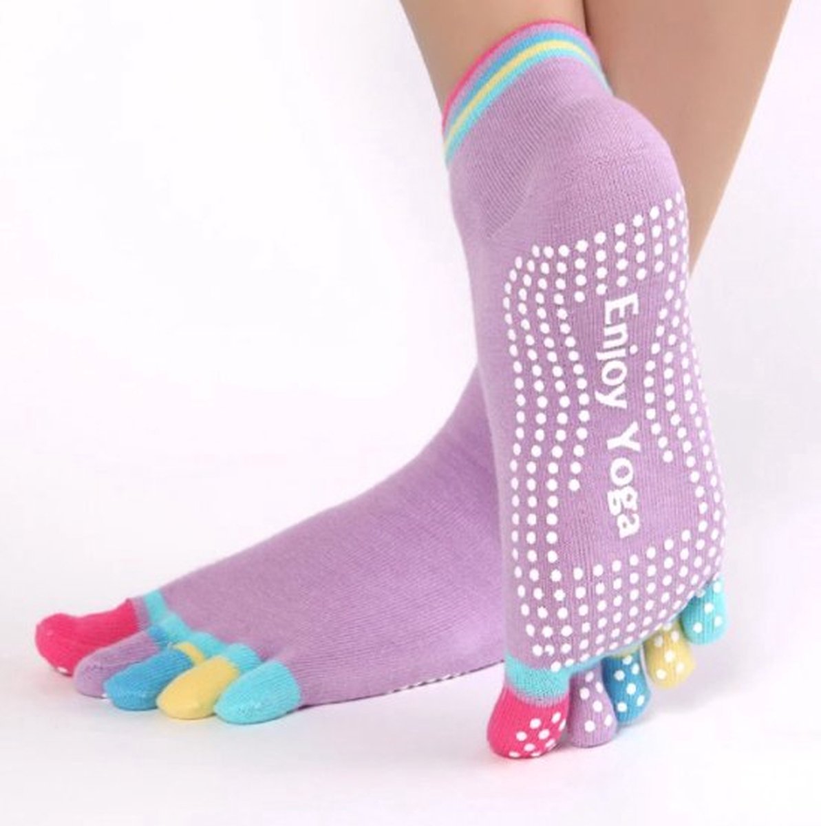 Full Toe Yoga Socks