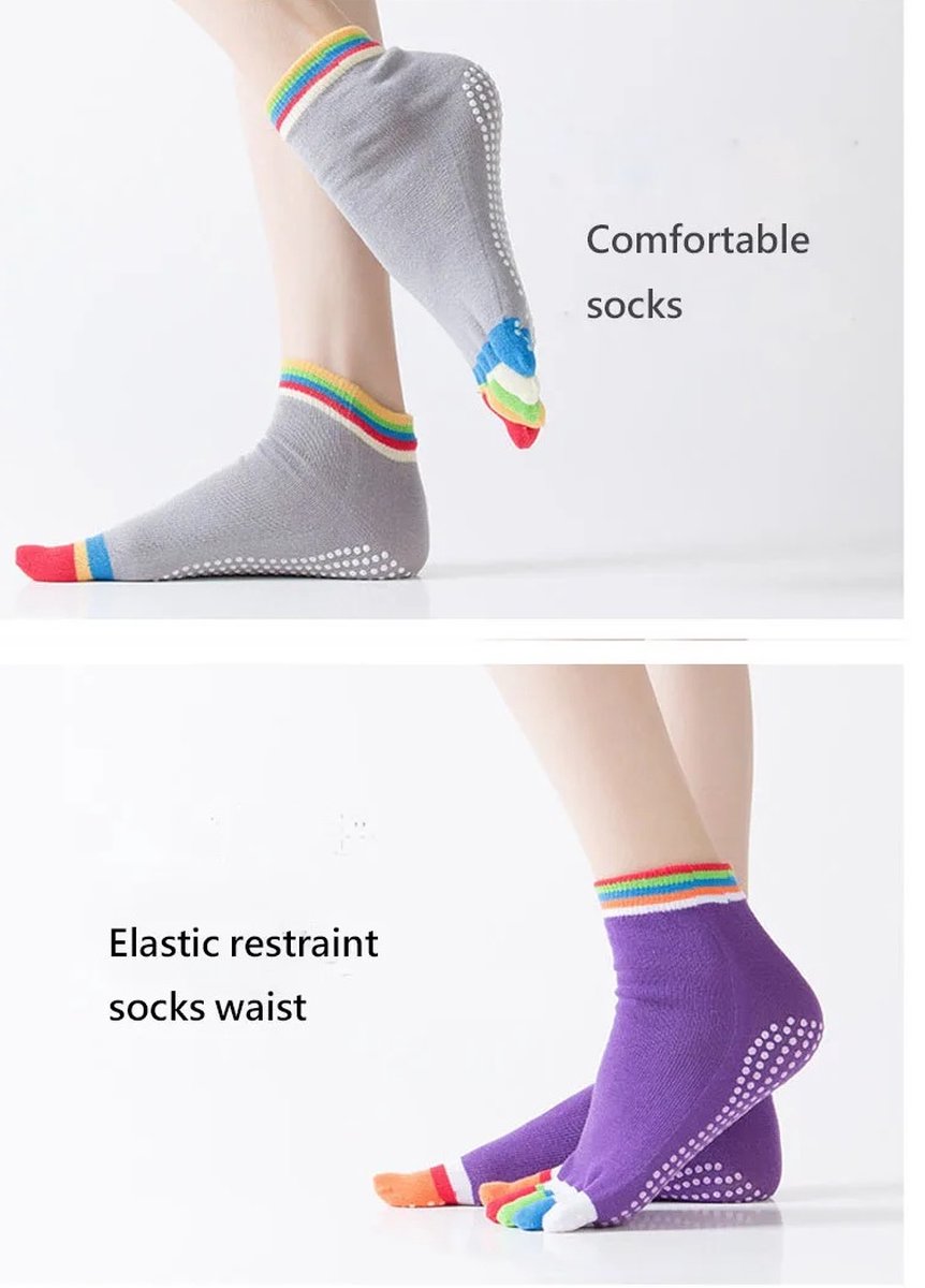 Full Toe Yoga Socks