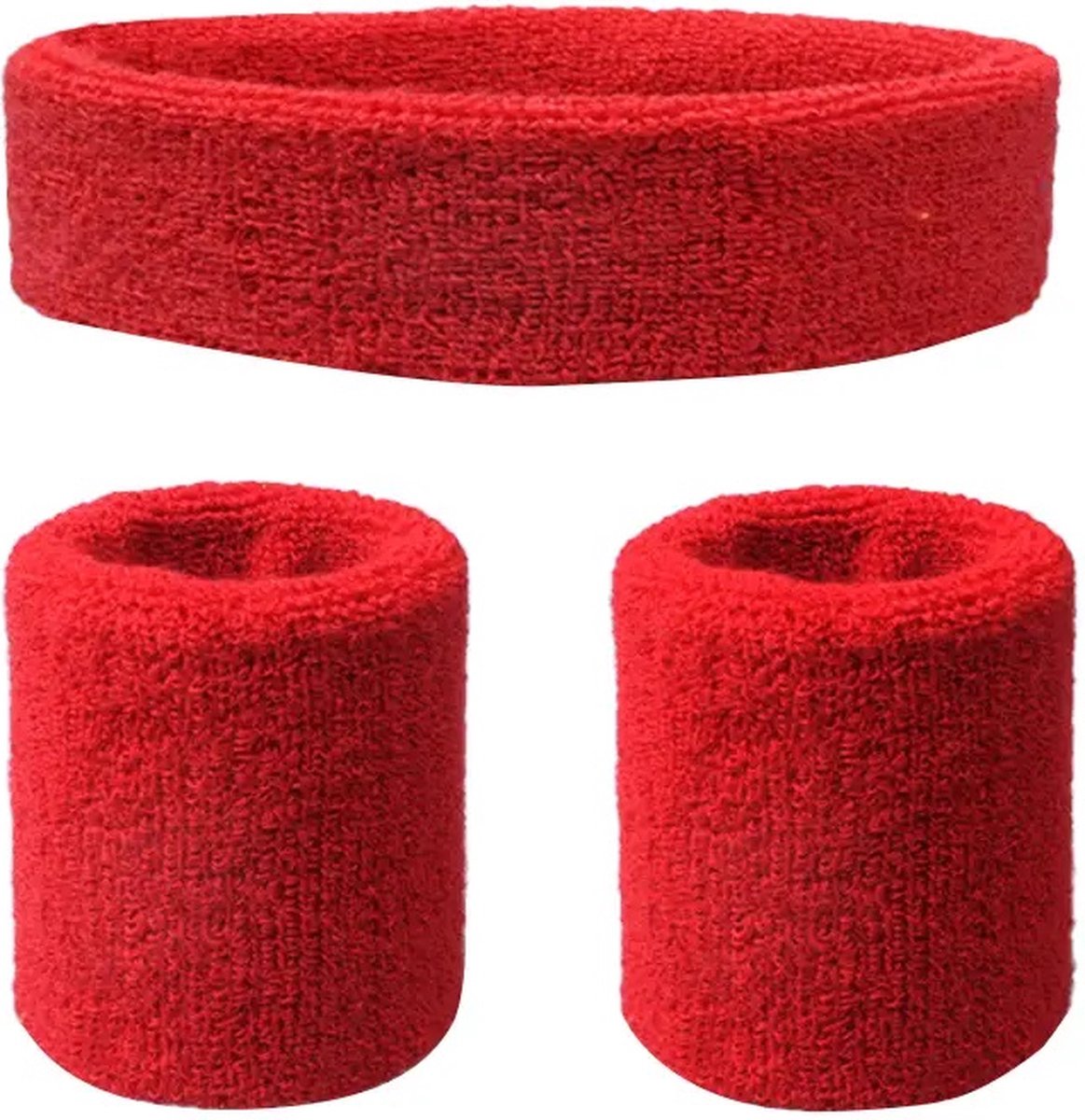 3-Piece Set of Headband & 2x Wristband Set