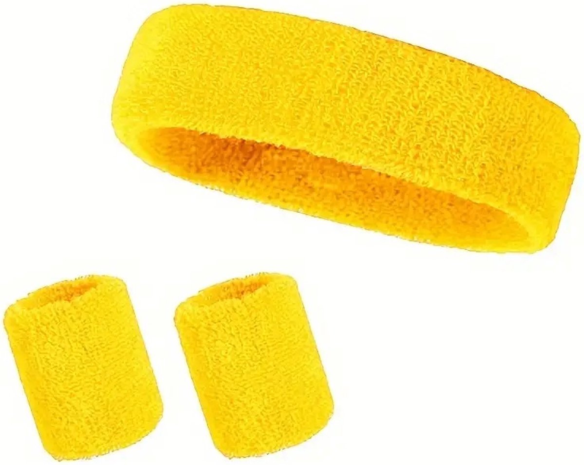 Set of Headband & 2x Wristbands Set