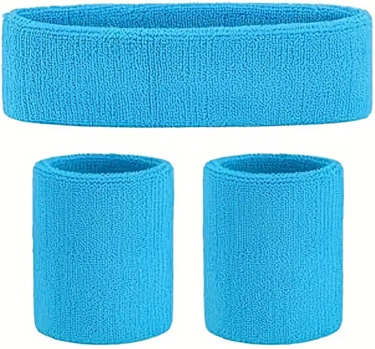 3-Piece Set of Headband & 2x Wristband Set