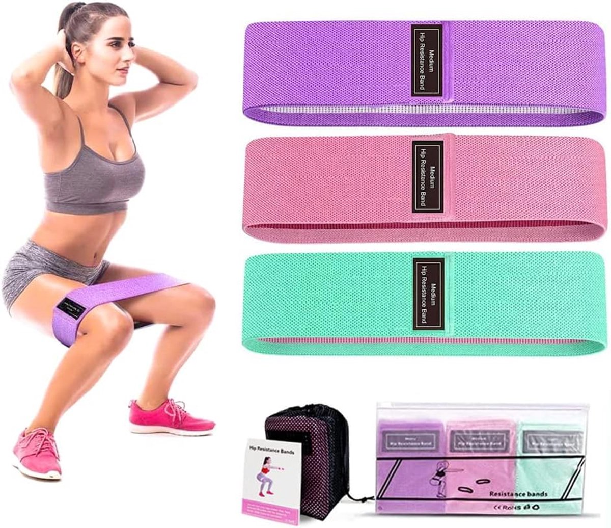 Resistance Bands - Resistance Band - Fitness Elastics - Non-slip