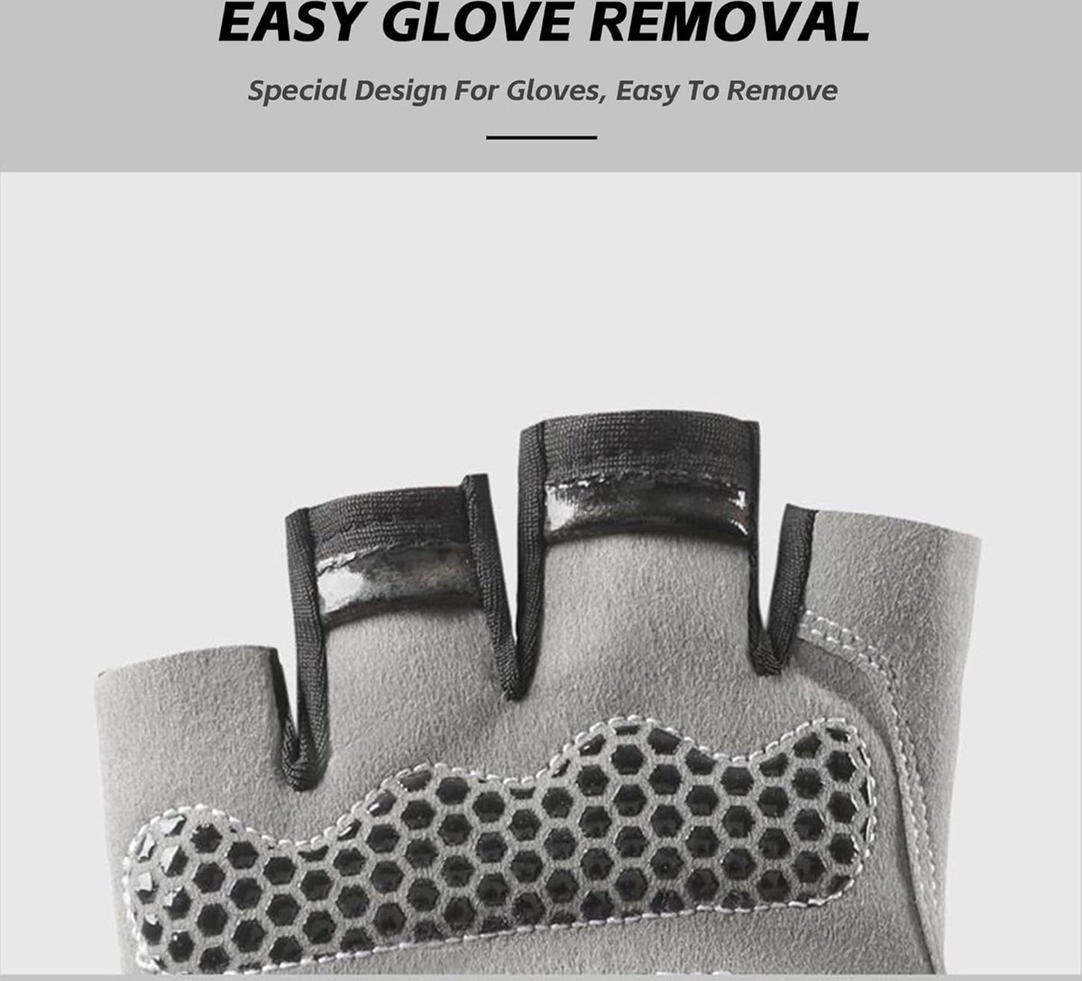 Sports Gloves - Fitness Gloves - Sports & Fitness Gloves - Training Gloves - Strength Training Products for Gym & Training - Gloves for More Grip and Protection Against Blisters & Calluses - Black - Men & Women