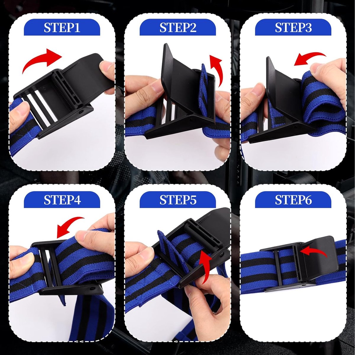 Resistance Bands - Resistance band - Booty bands - Fitness Elastic - Fitness Resistance Bands - Booty bands for training - Blood flow restriction bands - Adjustable BFR training bands - for training your glutes