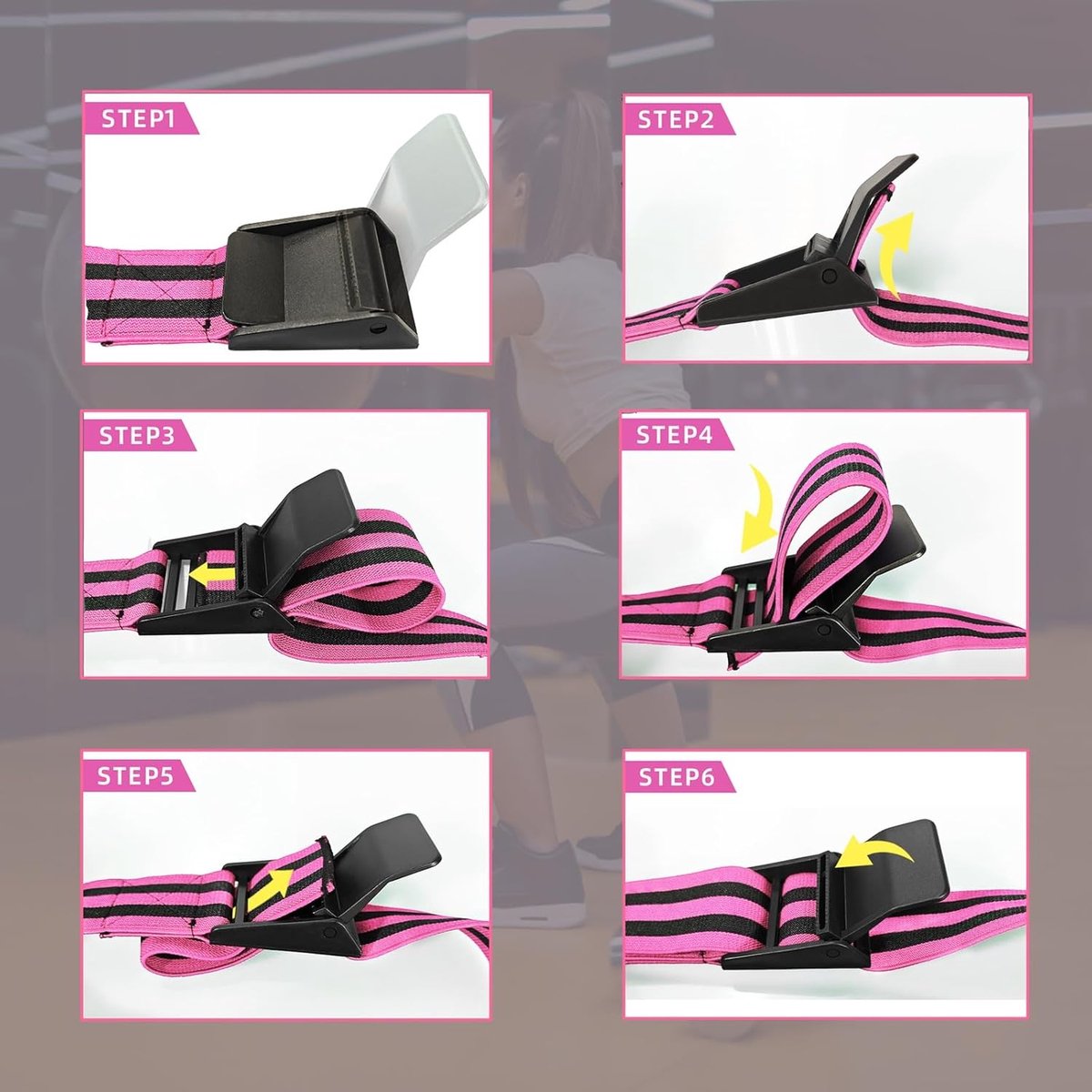 Resistance Bands - Resistance band - Booty bands - Fitness Elastic - Fitness Resistance Bands - Booty bands for training - Blood flow restriction bands - Adjustable BFR training bands - for training your glutes
