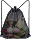 Black Sports Bag - 40*45cm - Mesh - Drawstring - Suitable for fitness Black Sports Bag - 40*45cm - Mesh - Drawstring - Suitable for fitness