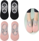 Yoga socks (2 pairs) - Non-slip socks - Women's non-slip yoga socks - Sizes 35-41 - Women's Pilates socks Yoga socks (2 pairs) - Non-slip socks - Women's non-slip yoga socks - Sizes 35-41 - Women's Pilates socks