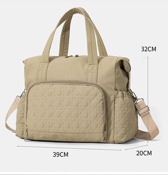 Sports Bag - Waterproof Travel Bag - 24 Liter Carry Bag - Zippered - Lightweight & Durable - Suitable for Gym