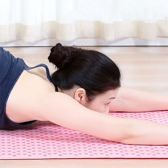 Yoga towel - Yoga towel - Yoga towel - Moisture-regulating and non-slip - Yoga towel - Quick-drying yoga mat fabric - Breathable yoga mat with mesh storage bag - Suitable for hot yoga