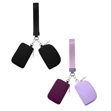 3/2/1PCS Keychain Wallet Mini Zip Around Wristlet Wallets For Women Detachable Dual Pouch Wristlet Portable Coin Purse Small Wallets For Travel Sports Outdoors F-Purple 1PCS & Black 1PCS 3/2/1PCS Keychain Wallet Mini Zip Around Wristlet Wallets For Women Detachable Dual Pouch Wristlet Portable Coin Purse Small Wallets For Travel Sports Outdoors F-Purple 1PCS & Black 1PCS