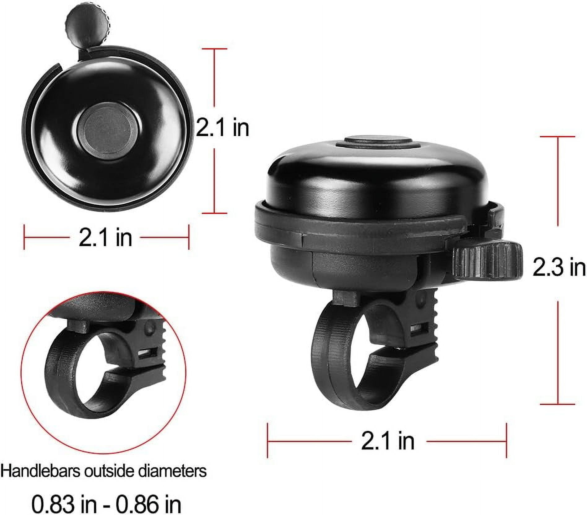 ZHUYING 2 pack Classic Bike Bell