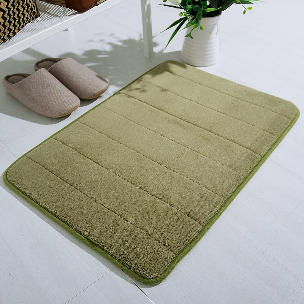 Dmlowu Bathroom Rugs - Ultra Absorbent Non-Slip Floor Bath Mat