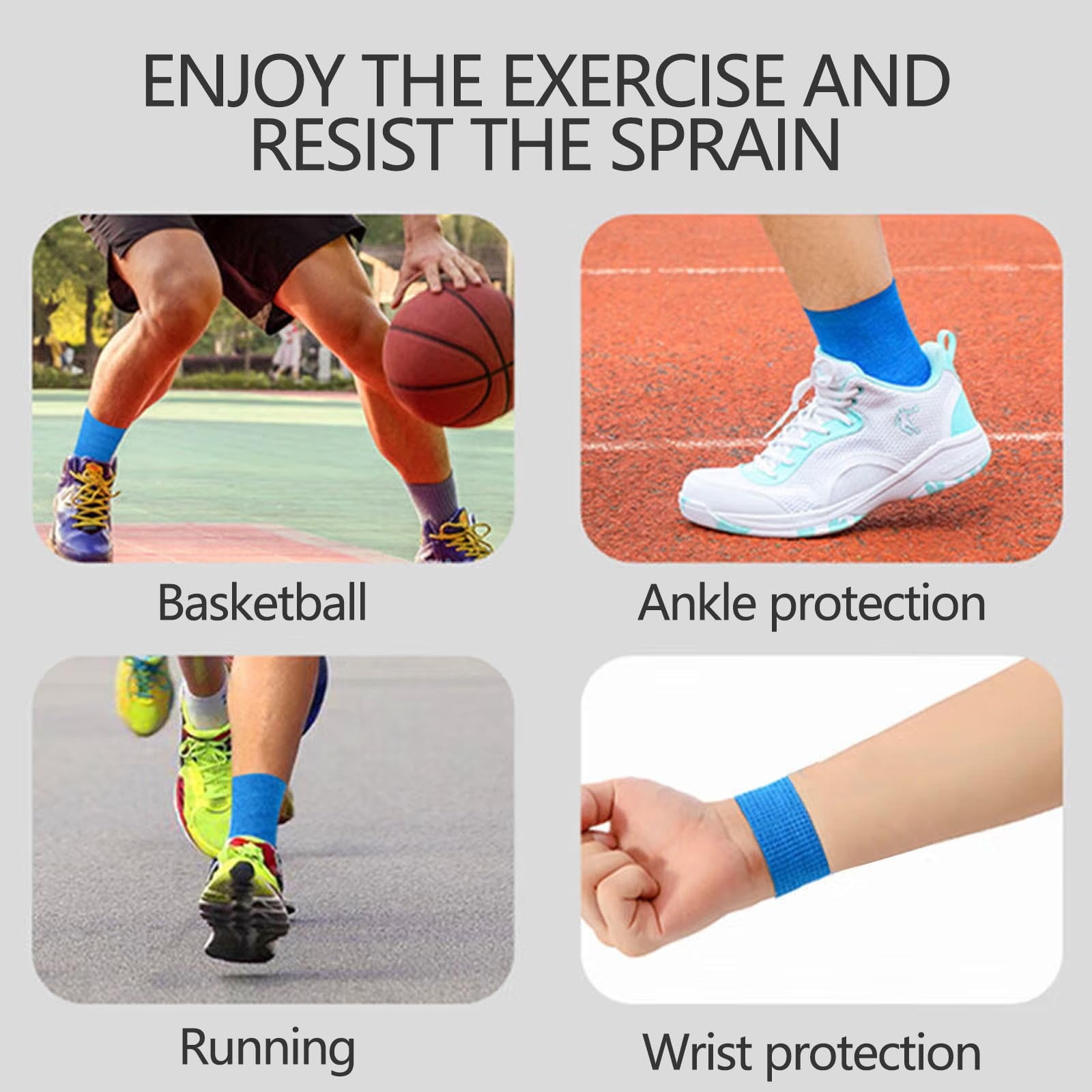Tyidzon 3 Rolls Kinesiology Tape