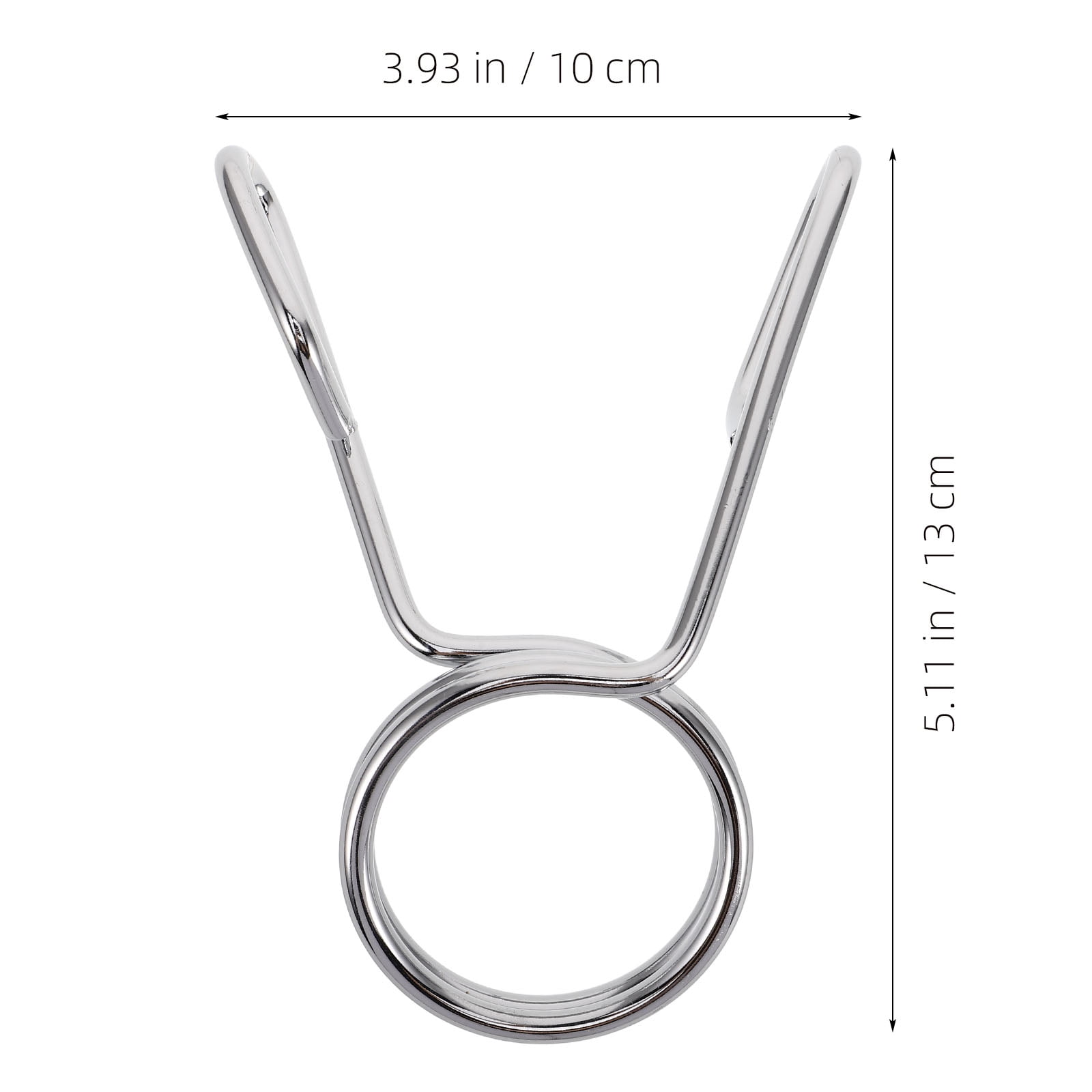 SWETRACE 1Pcs Silver Barbell Clamps for Gym Accessories and Fitness Equipment in Workout Sessions