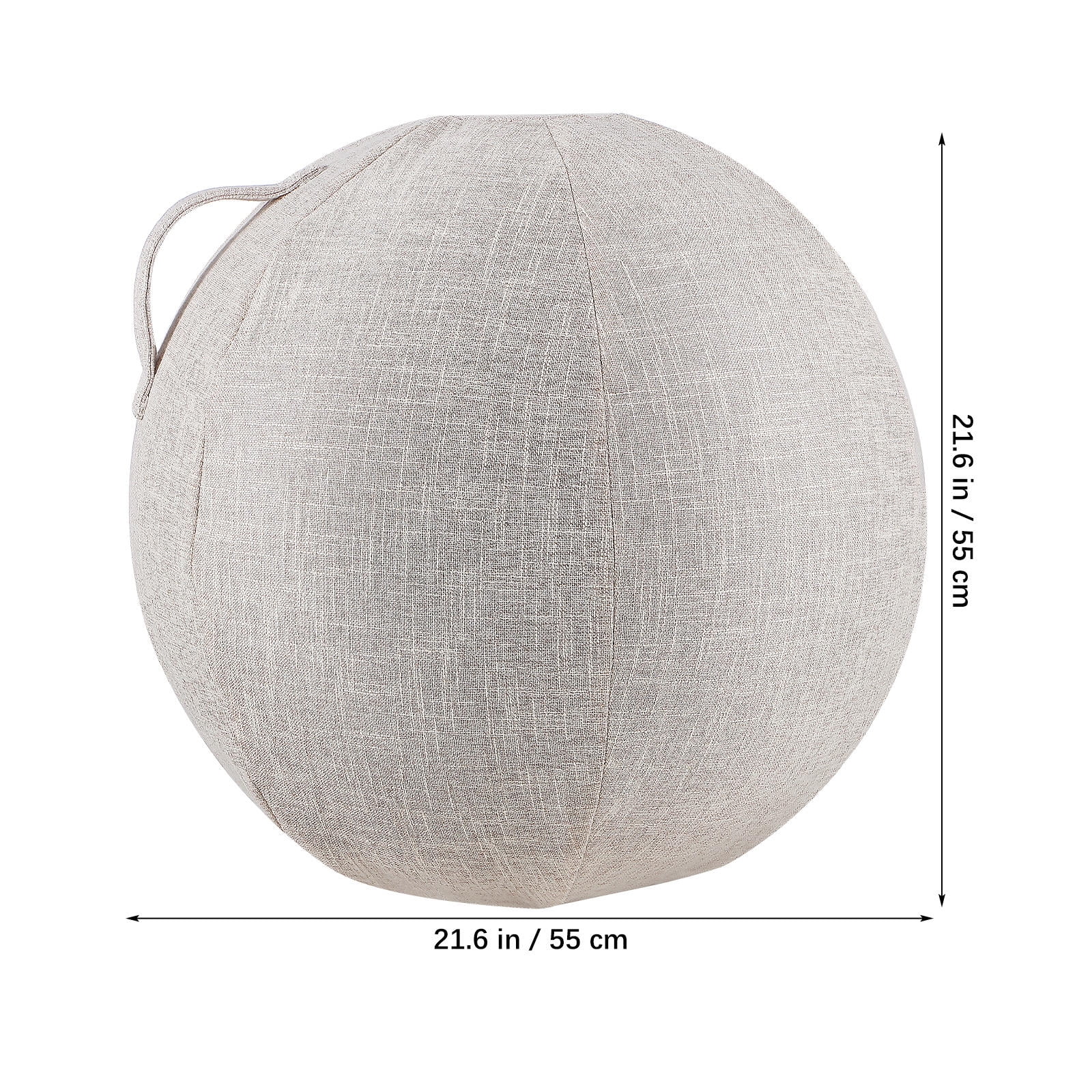 SWETRACE 1Pack Thick Yoga Ball Cover in Cotton for Gym and Yoga Practice Accessories