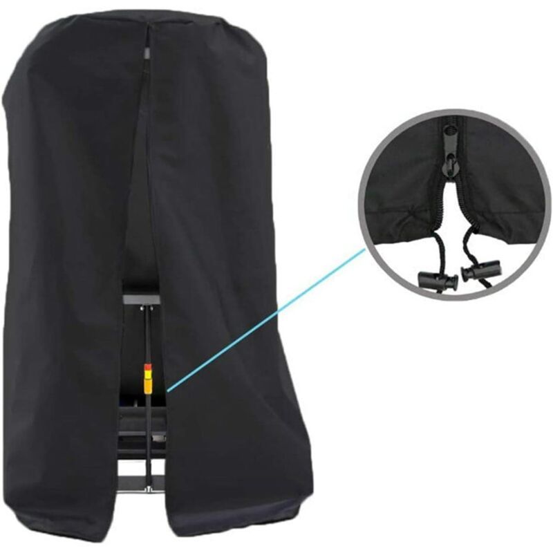 Folding Treadmill Cover with Zipper Dustproof Protective Cover