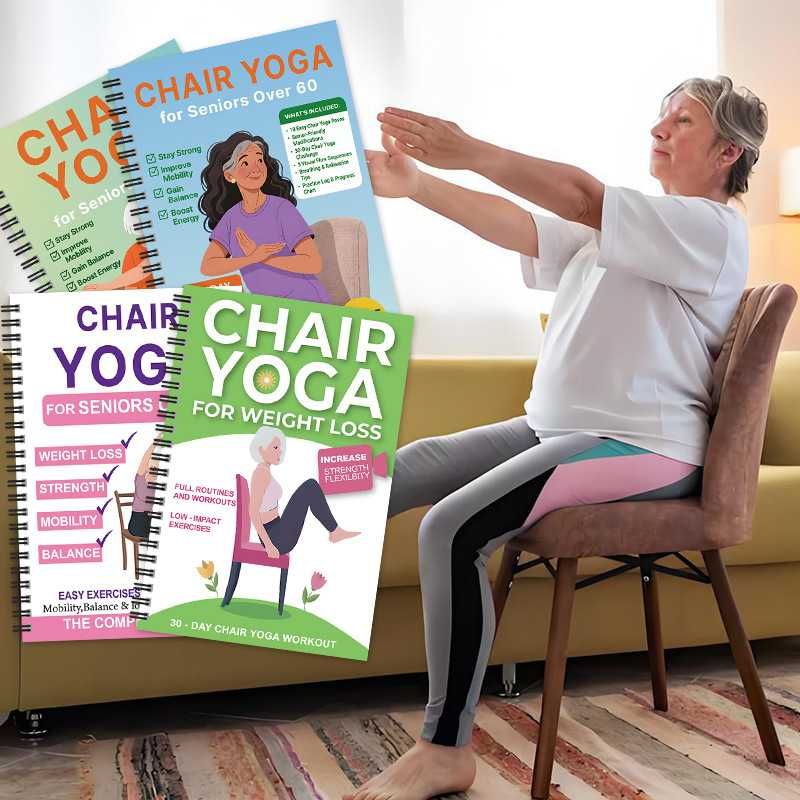 Chair Yoga for Seniors Over 60 – 30-Day Weight Loss & Toning Guide