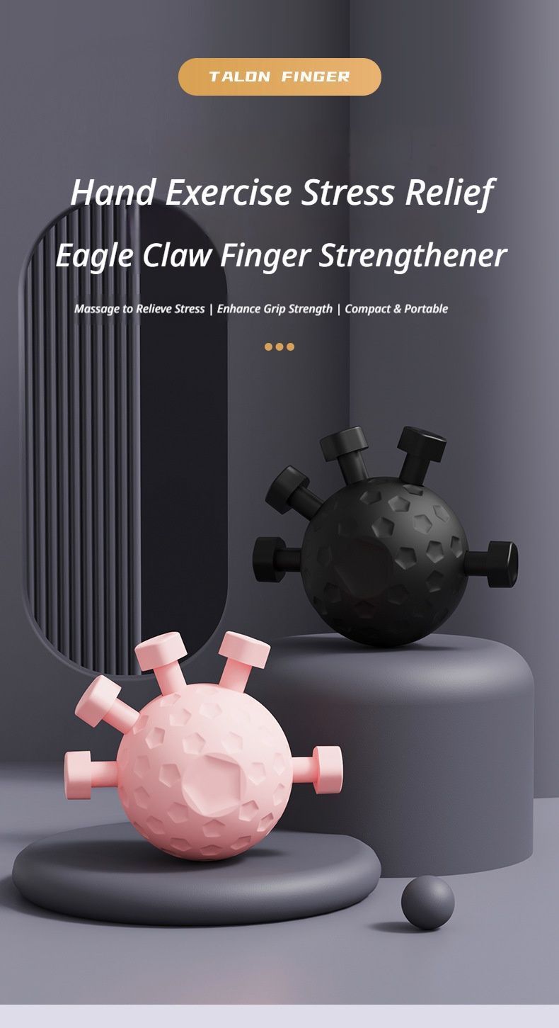 Five-finger strength tester-Black45kg