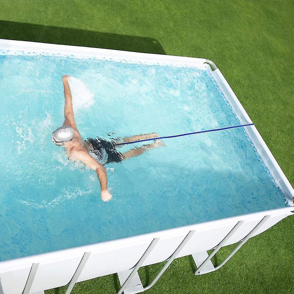 Adjustable swimming belt for pool