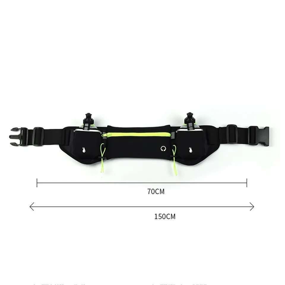 Running Belt with Water Bottles for Active People