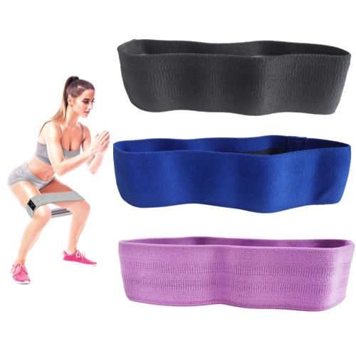 3-pack Resistance Band Set for Exercise & Rehab