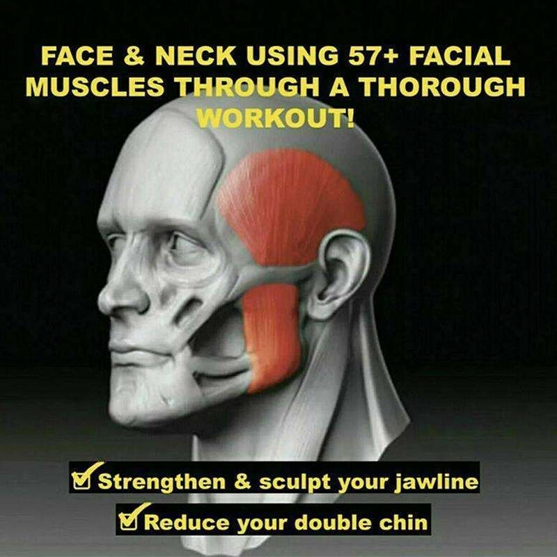Jawline Exerciser Jaw Trainer for Defined Jaw Muscles
