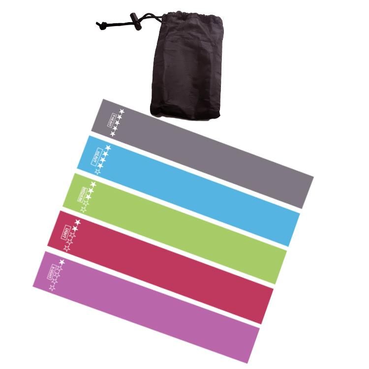 5-pack Resistance Bands for Exercise Yoga Rehab