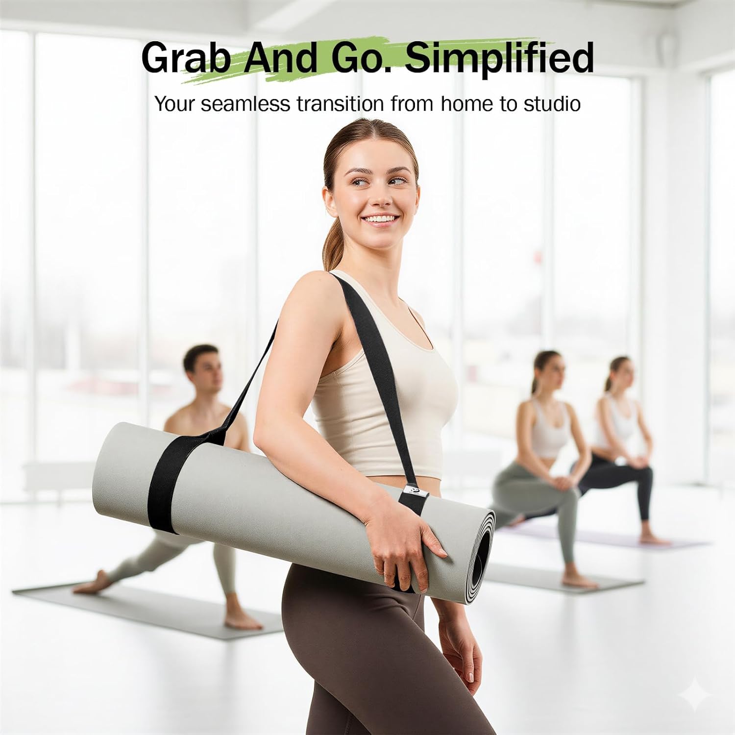 Yoga Mat Straps for Carrying