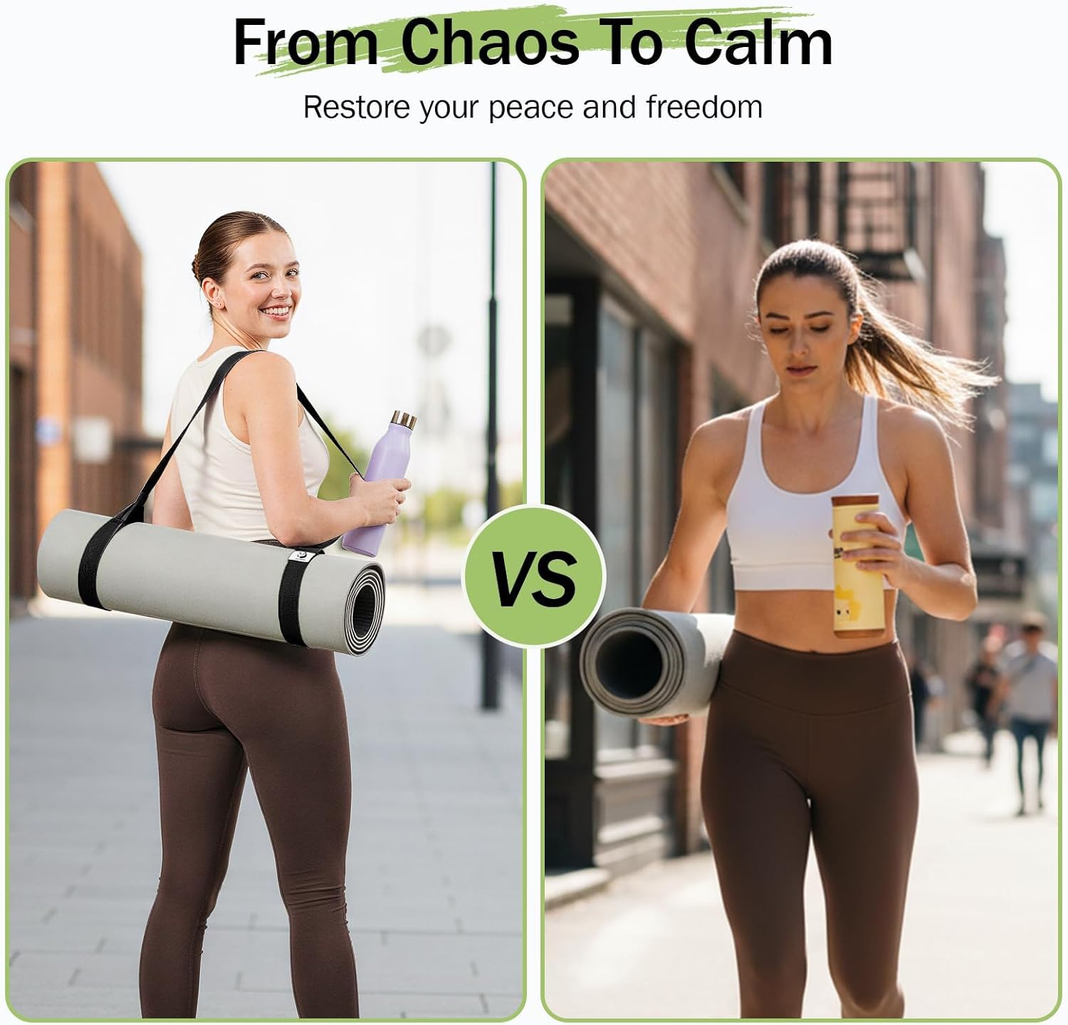 Yoga Mat Straps for Carrying
