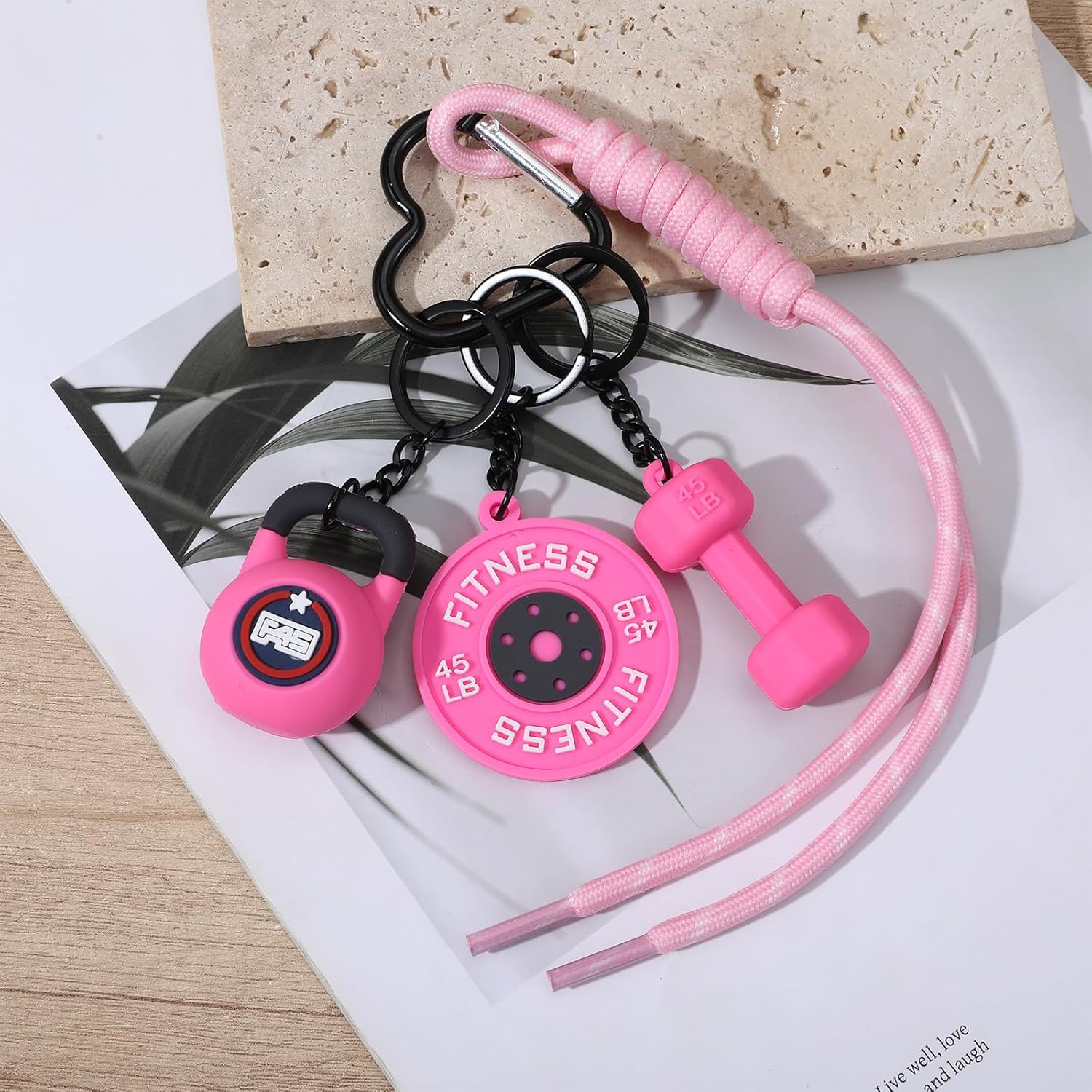 Fitness Keychain for Women