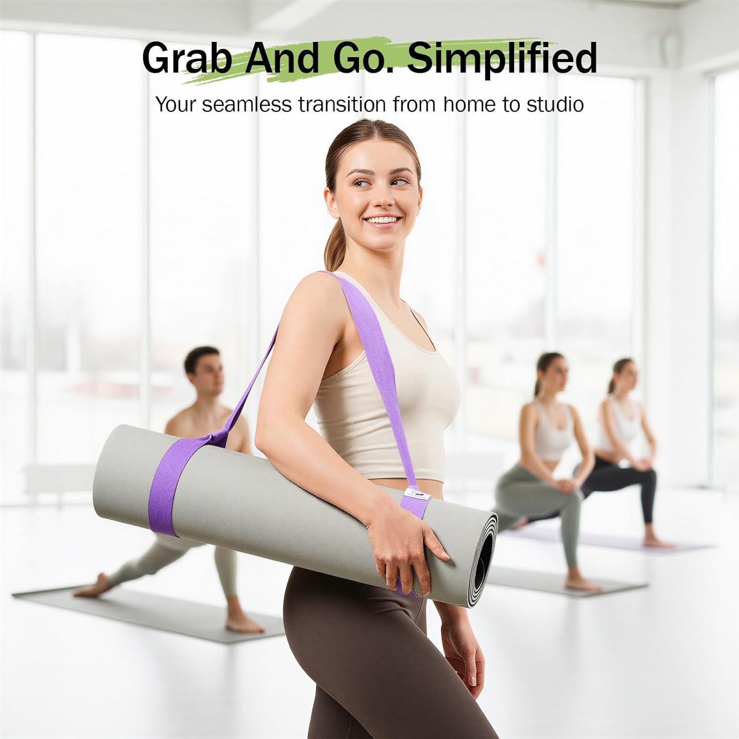 Yoga Mat Straps for Carrying