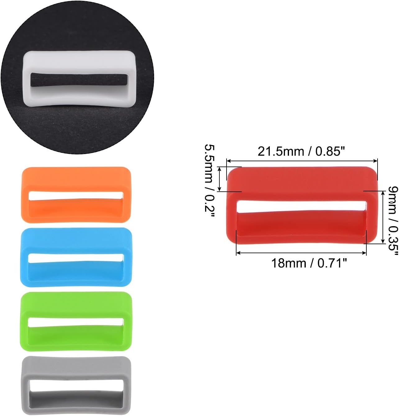 Watch Band Strap Loops