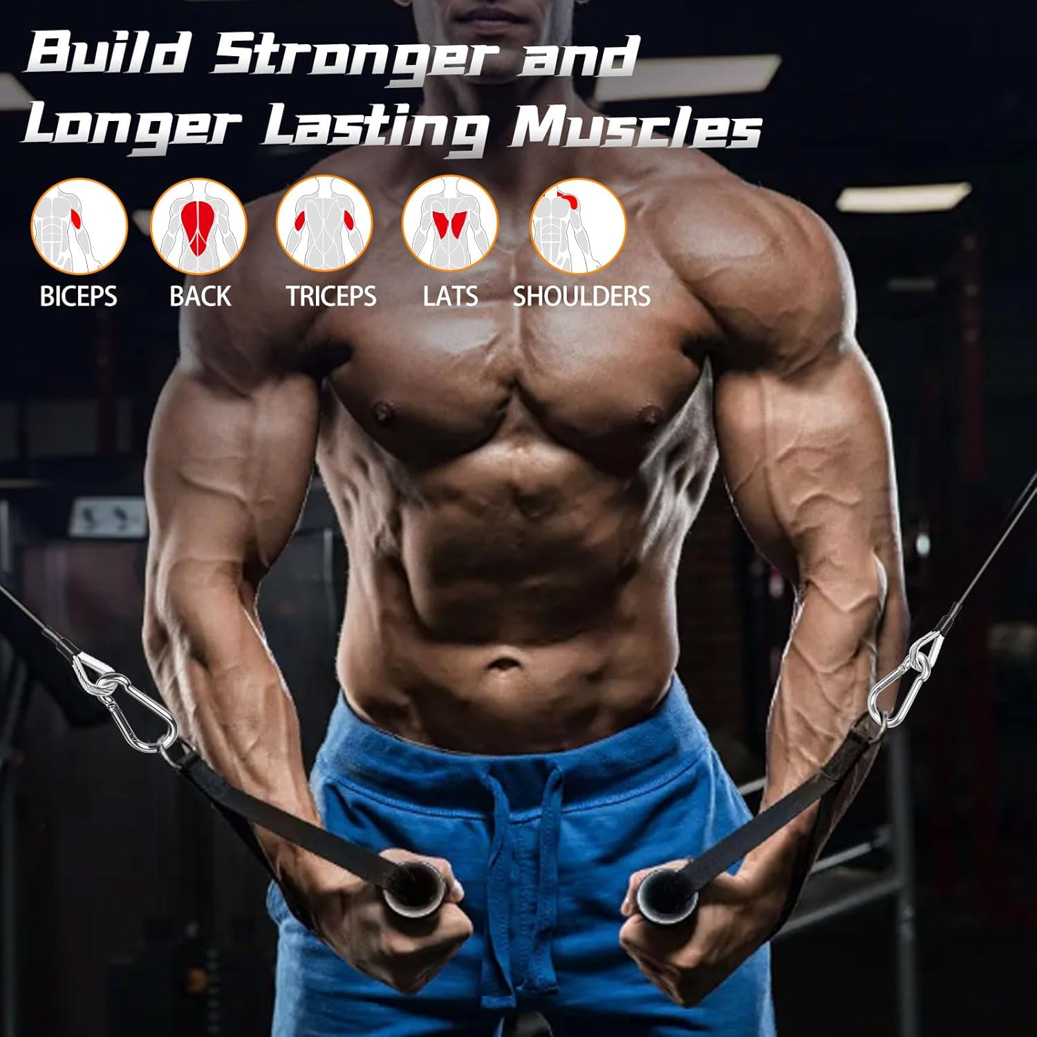 Cable Attachments for Gym