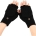 Women's Warm Fingerless Gloves Black Pair Women's Warm Fingerless Gloves Black Pair