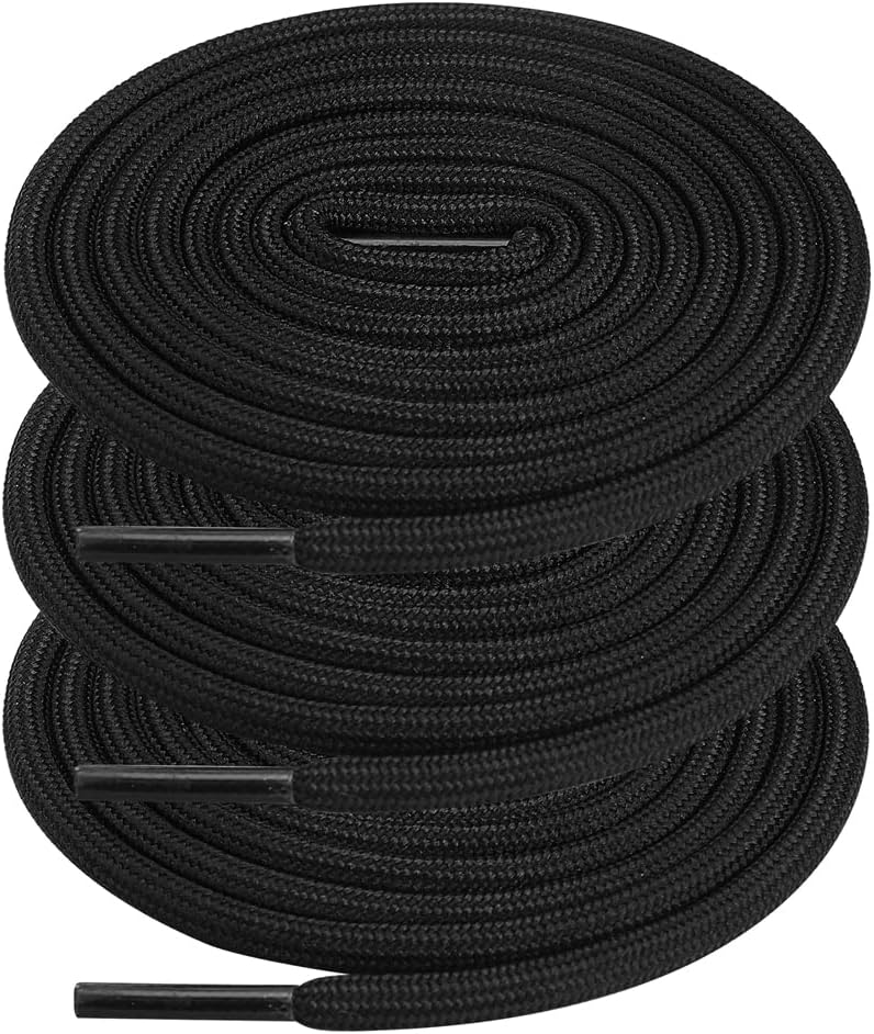 3 Pairs Round Boot Shoe Laces