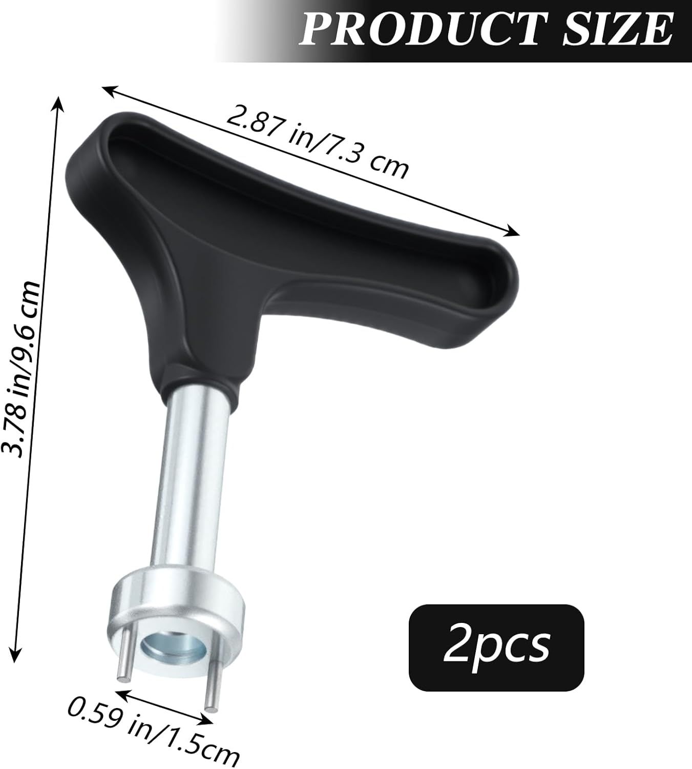 2 Pcs Golf Spike Removal Tool